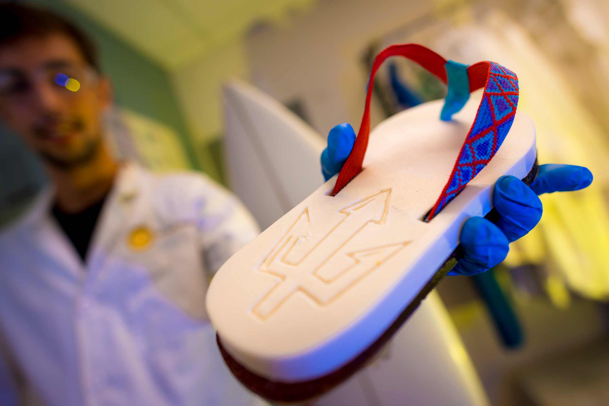 UC San Diego algae-based flip flops