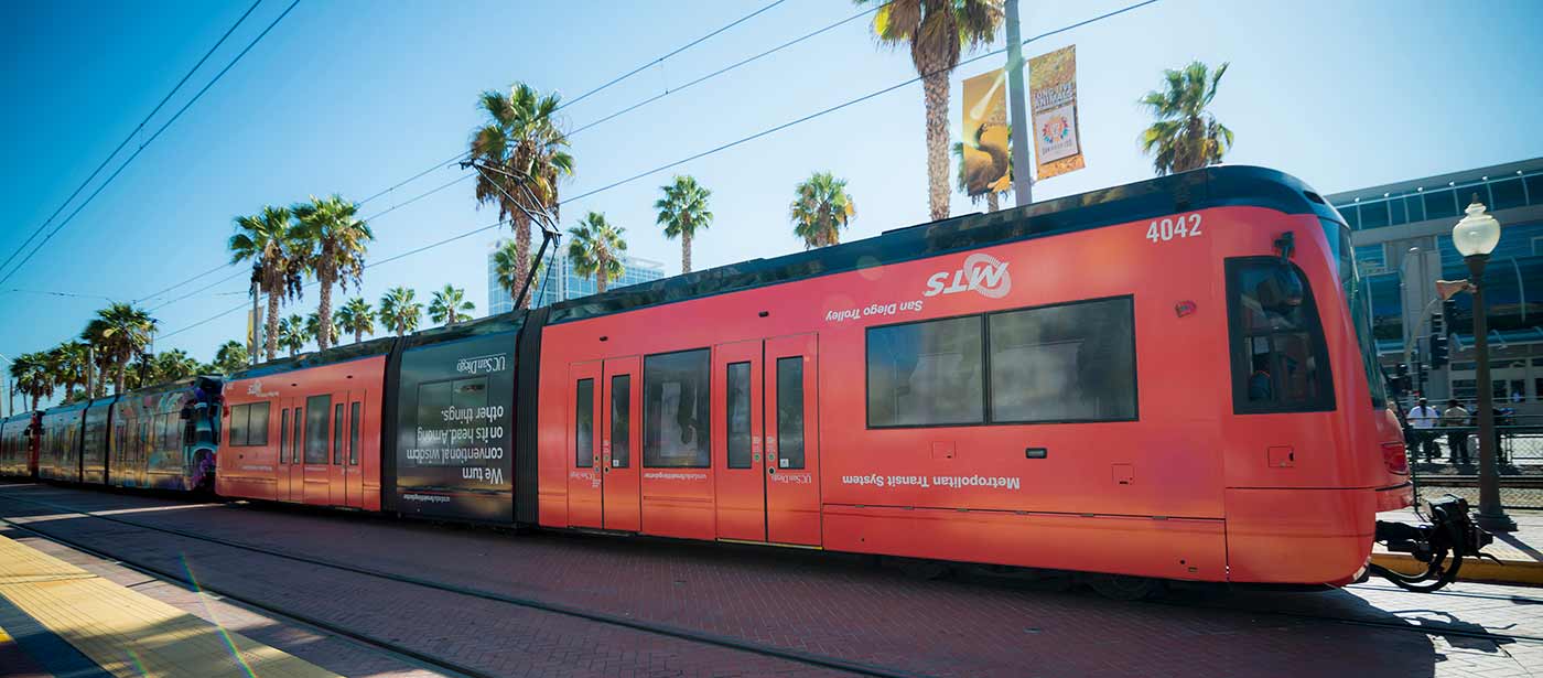 UC San Diego trolley