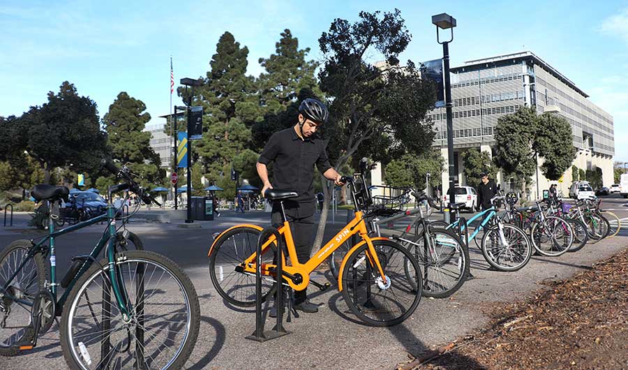 bikes part of bike-share programs.