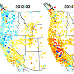 Severe Drought is Causing the Western U.S. to Rise