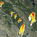 Northern CA Wildfires Generate 1.5 Million Views of UC San Diego’s ‘Firemap’ Resource