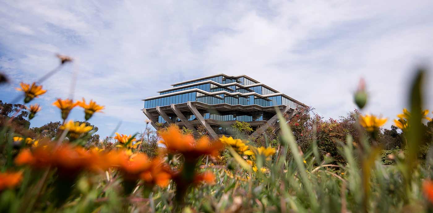 aerial view of uc san diego