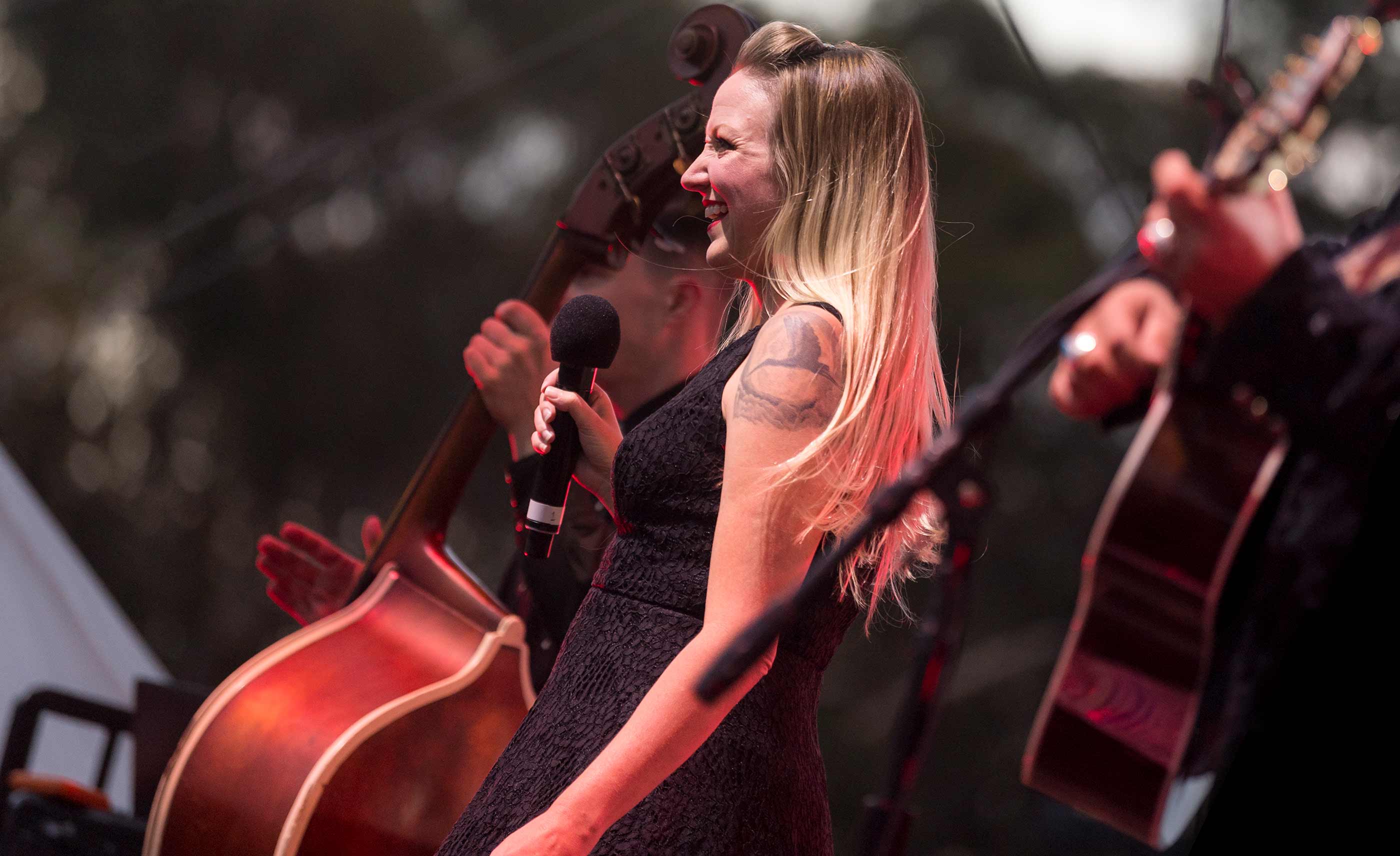 Cash'd Out performs at Triton Tailgate