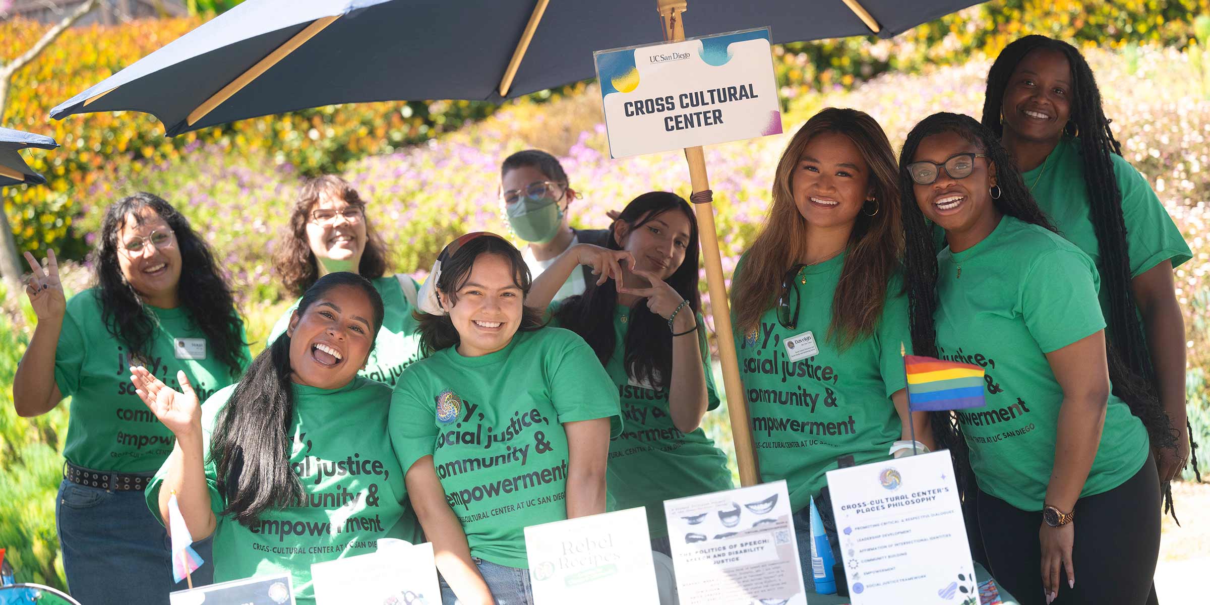 Cross Cultural Center poses for a photo