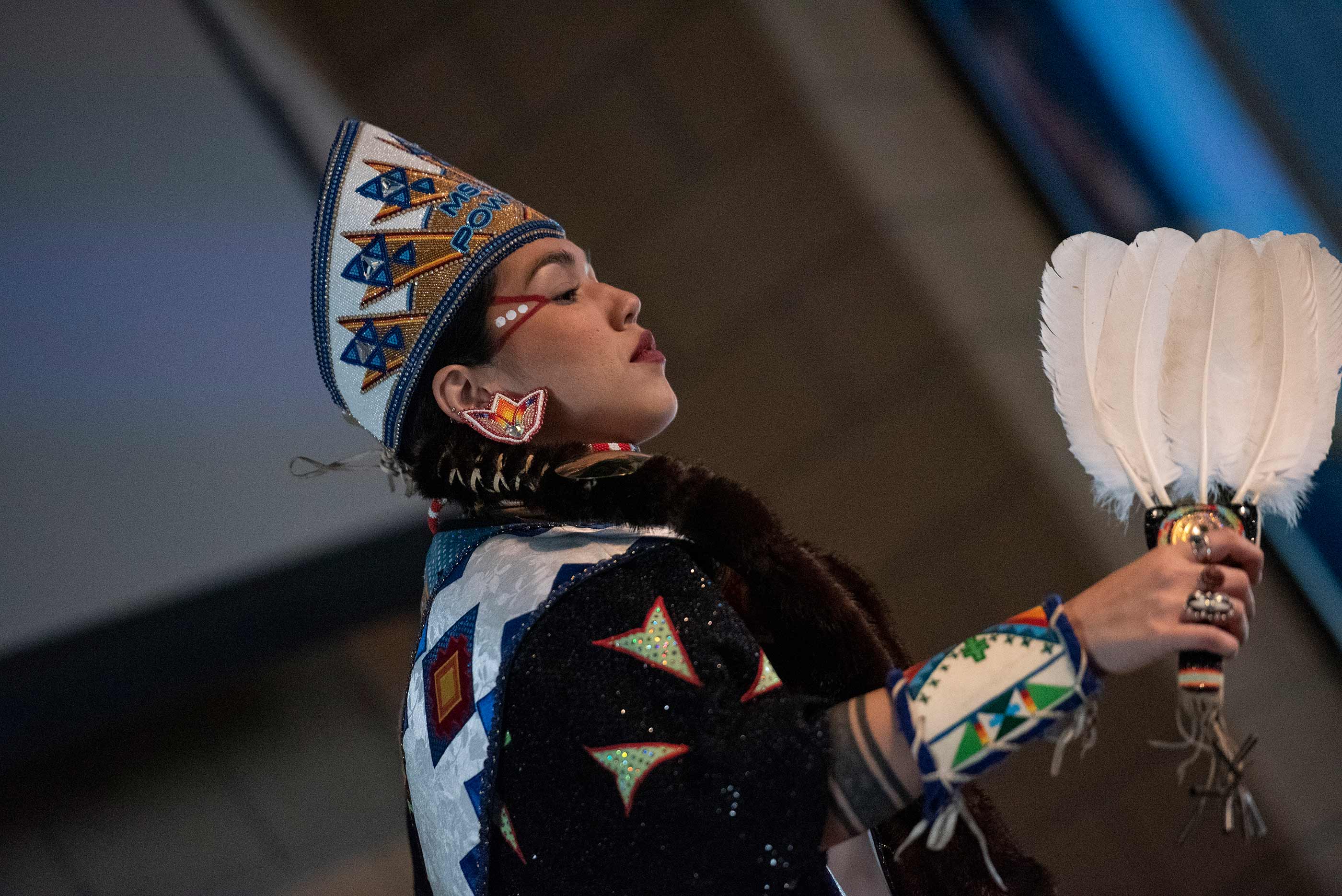 PowWow Dancer Kiara Love Flores
