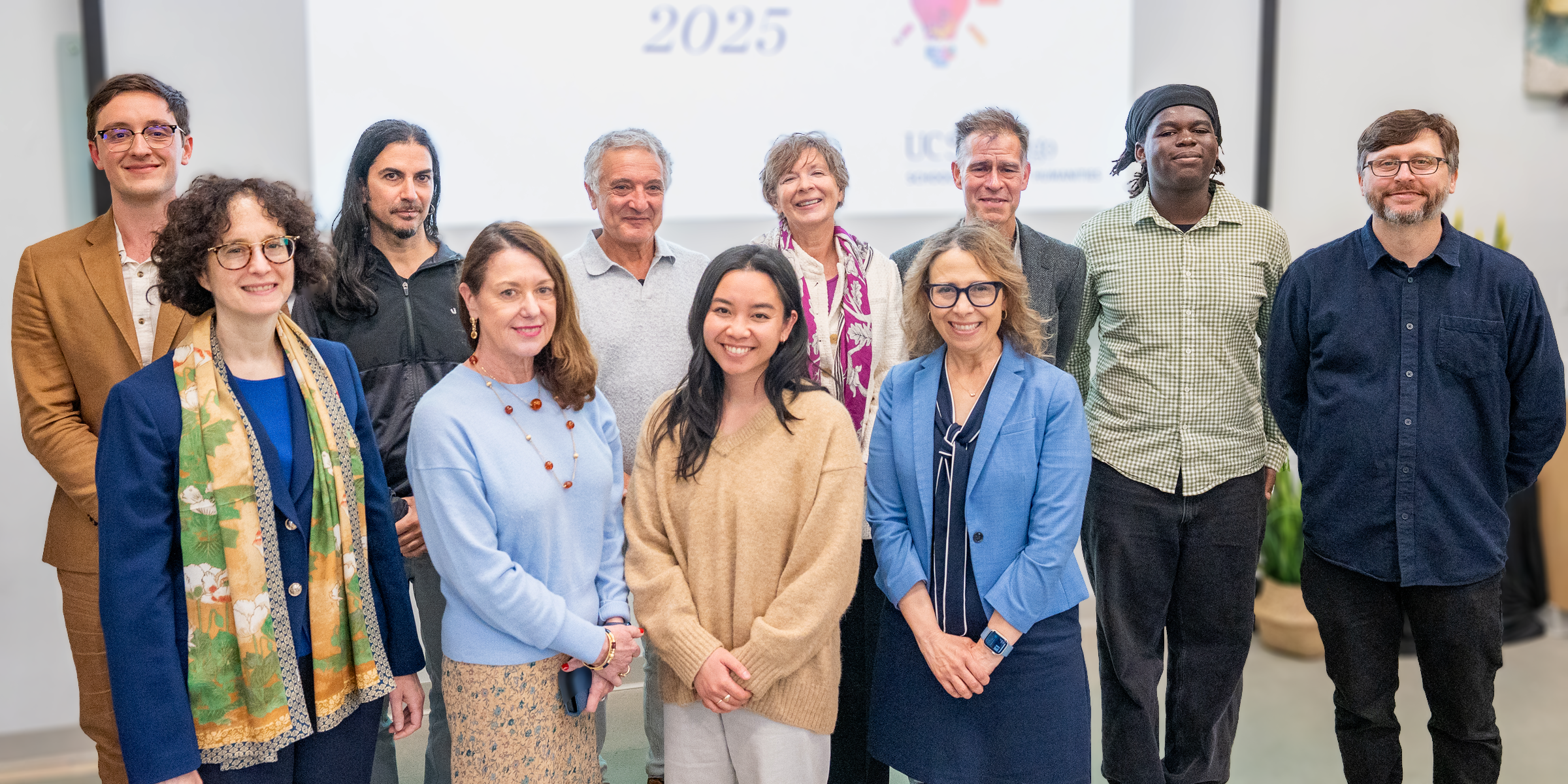 Group of faculty and student presenters