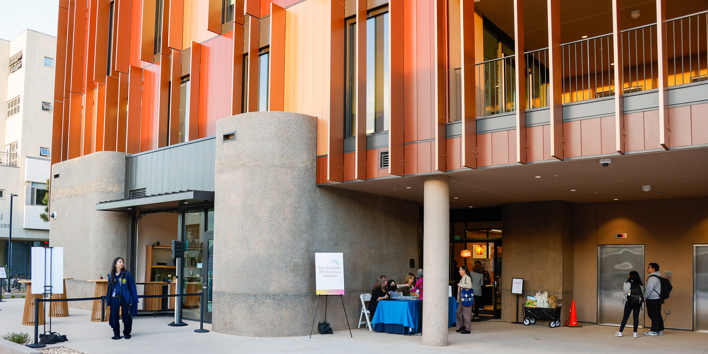 The Hub Basic Needs center at Malk Hall. 